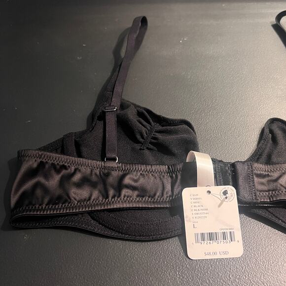 NWT Free People Black Heartthrob Underwire Bra - L - Picture 13 of 13